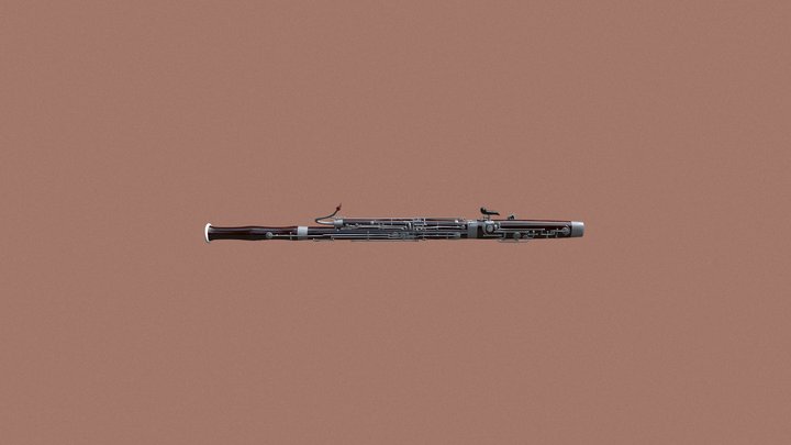 bassoon 3D Model