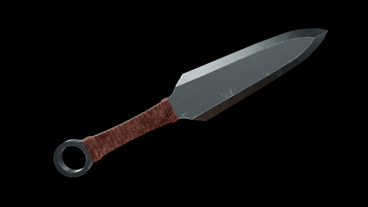 throwing_knife 3D Model
