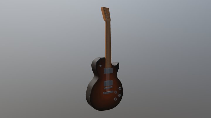 Guitar 3D Model