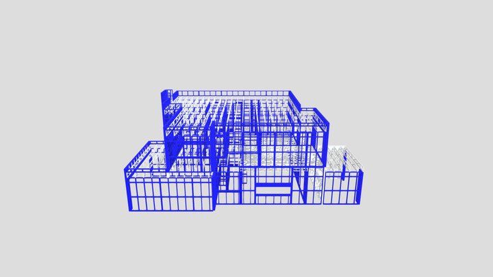 SWEETBAY RESIDENTIAL 3D STEEL FRAME 3D Model
