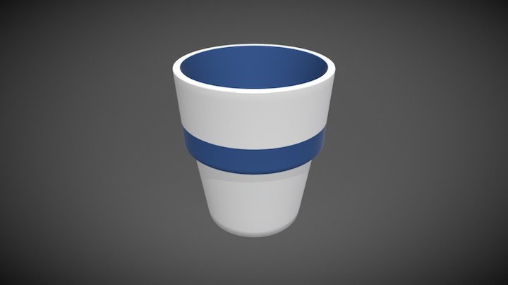 Muggo-blue 3D Model