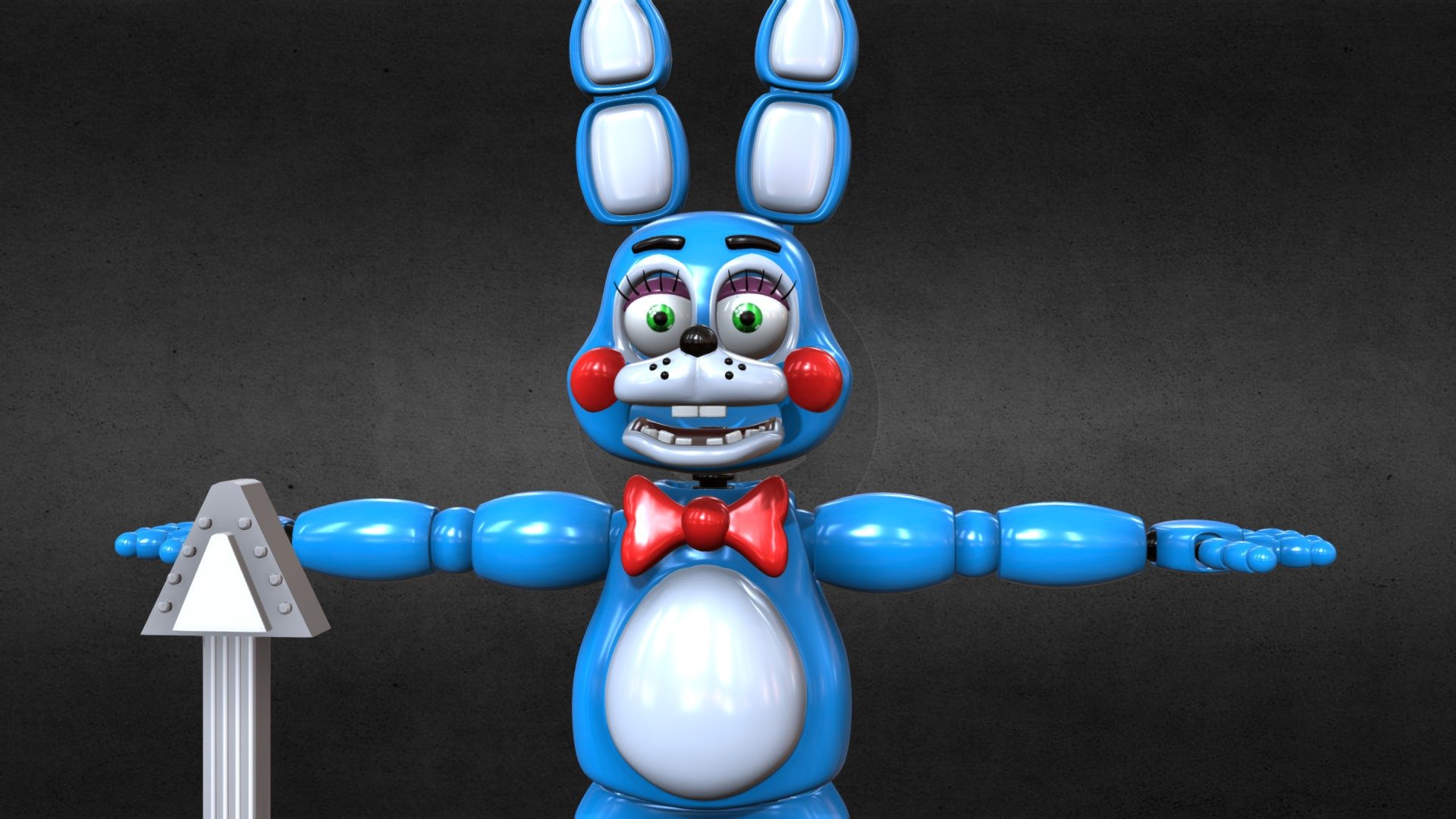 FNAF Help Wanted  Toy Bonnie - Download Free 3D model by Xoffly (@Xoffly)  [952b1ed]