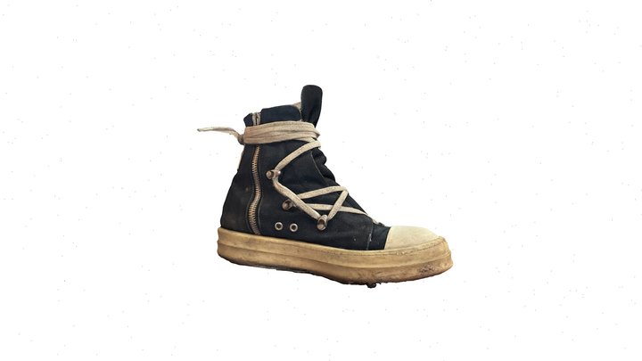 RICK OWENS HEXAGRAM RAMONES 3D Model