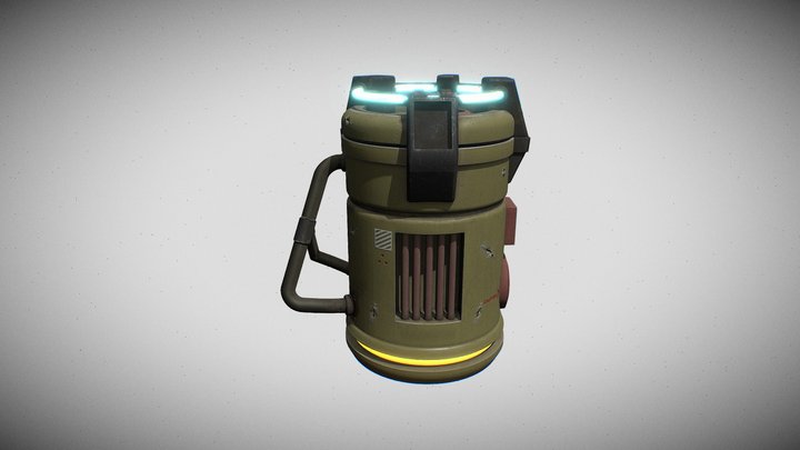Charger Pack 3D Model