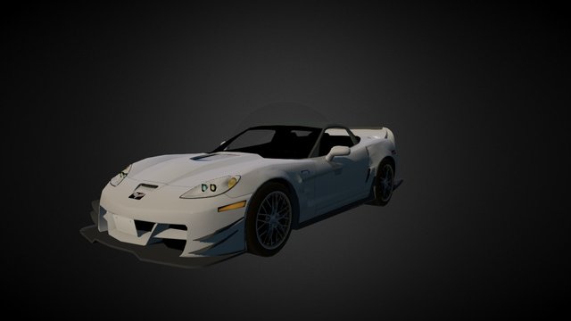 Chevrolet Corvette C6 ZR1 - Drift Spirits 3D Model