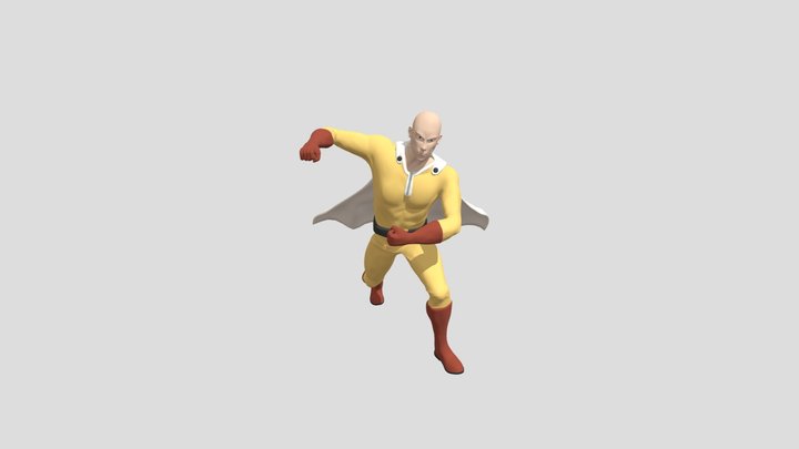 Saitama 3D models - Sketchfab