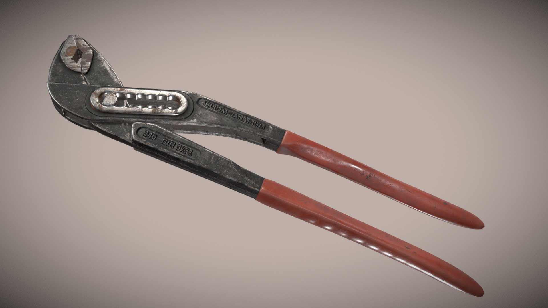 Pipe Wrench GAP Tool Assignment Download Free 3D model by Katharina
