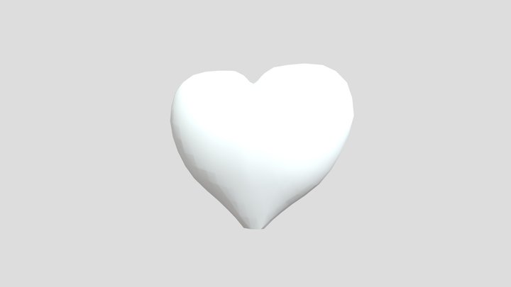 Heart Eyes 3D Model