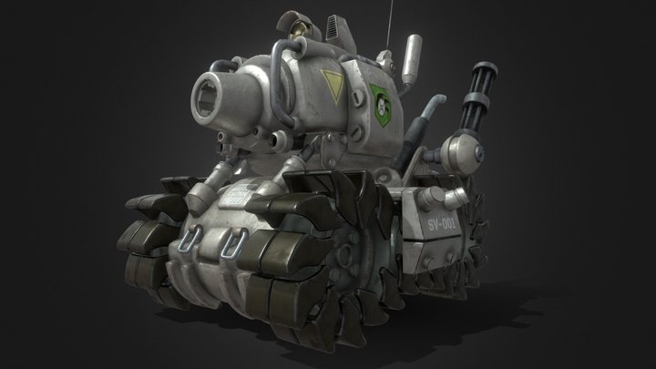 Super Vehicle 001 "Metal Slug" 3D Model