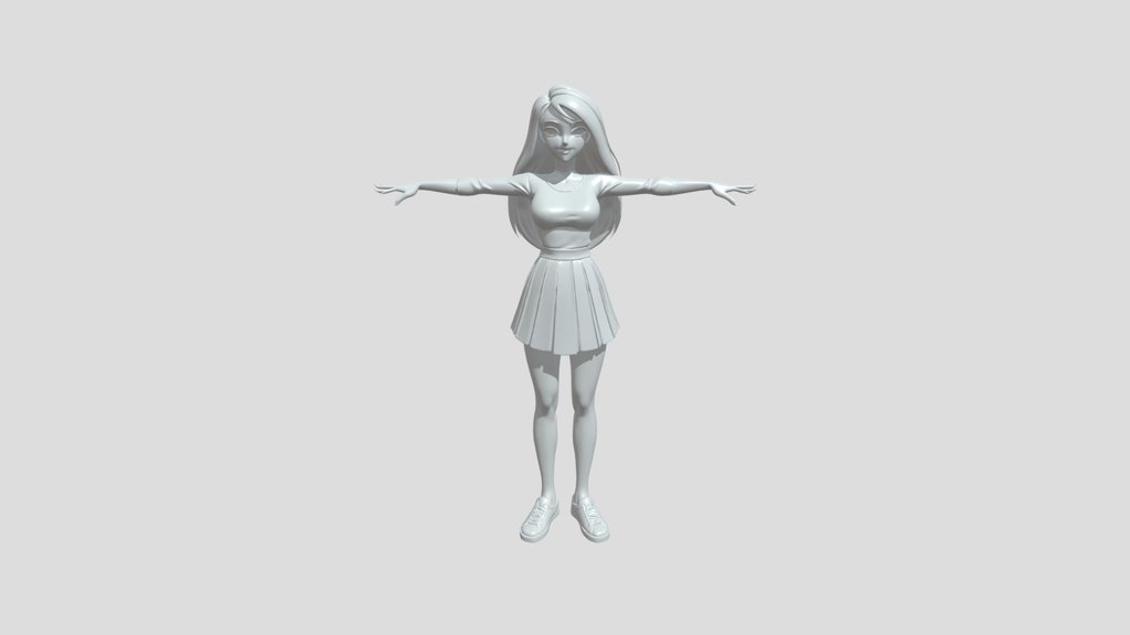 A young woman