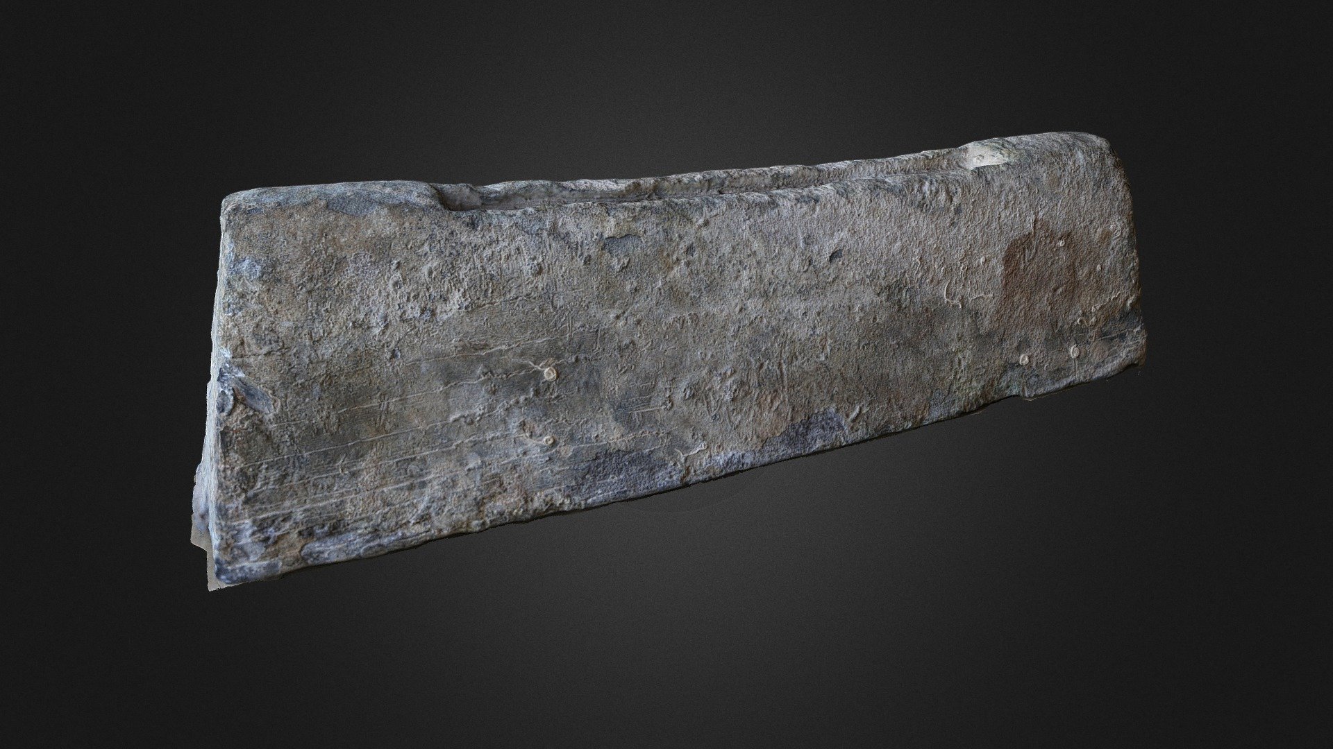 Roman Lead Ingot 3D model by A. G. Sinner / Ilduro Archaeological