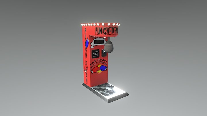 Punch machine 3D Model