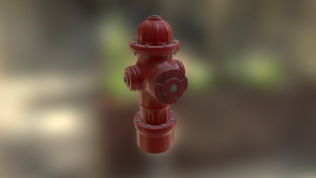 Fire Hydrant 3D Model