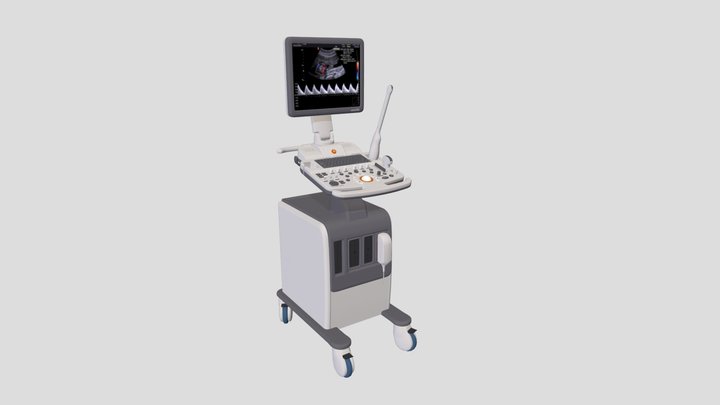 Samsung SonoAce - Ultrasound Machine 3D Model