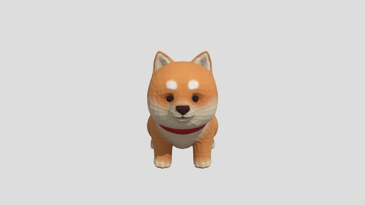Shiba 3D Model