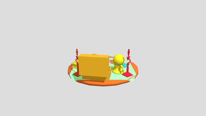 Fab Convert.com_tarrot+table 3D Model
