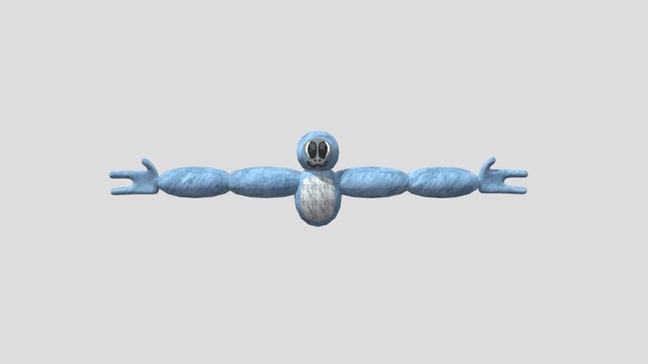 Gorilla Tag Model for noobs Rigged 3D Model
