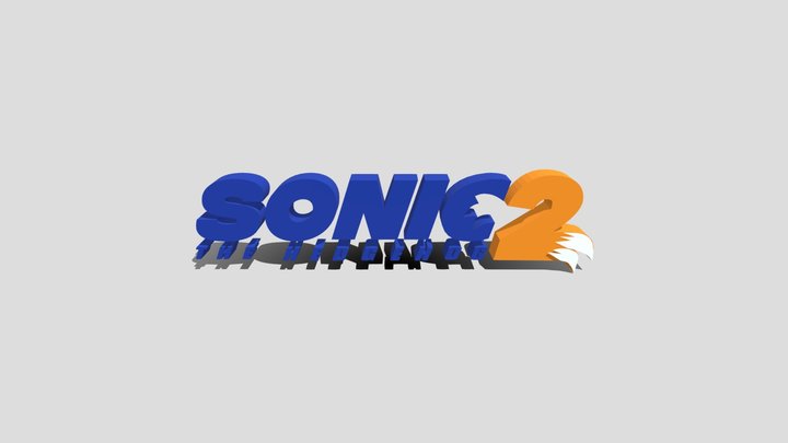 Sonic The Hedgehog 2 (film) 3D Model
