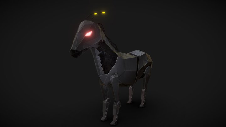 Iron horse 3D Model