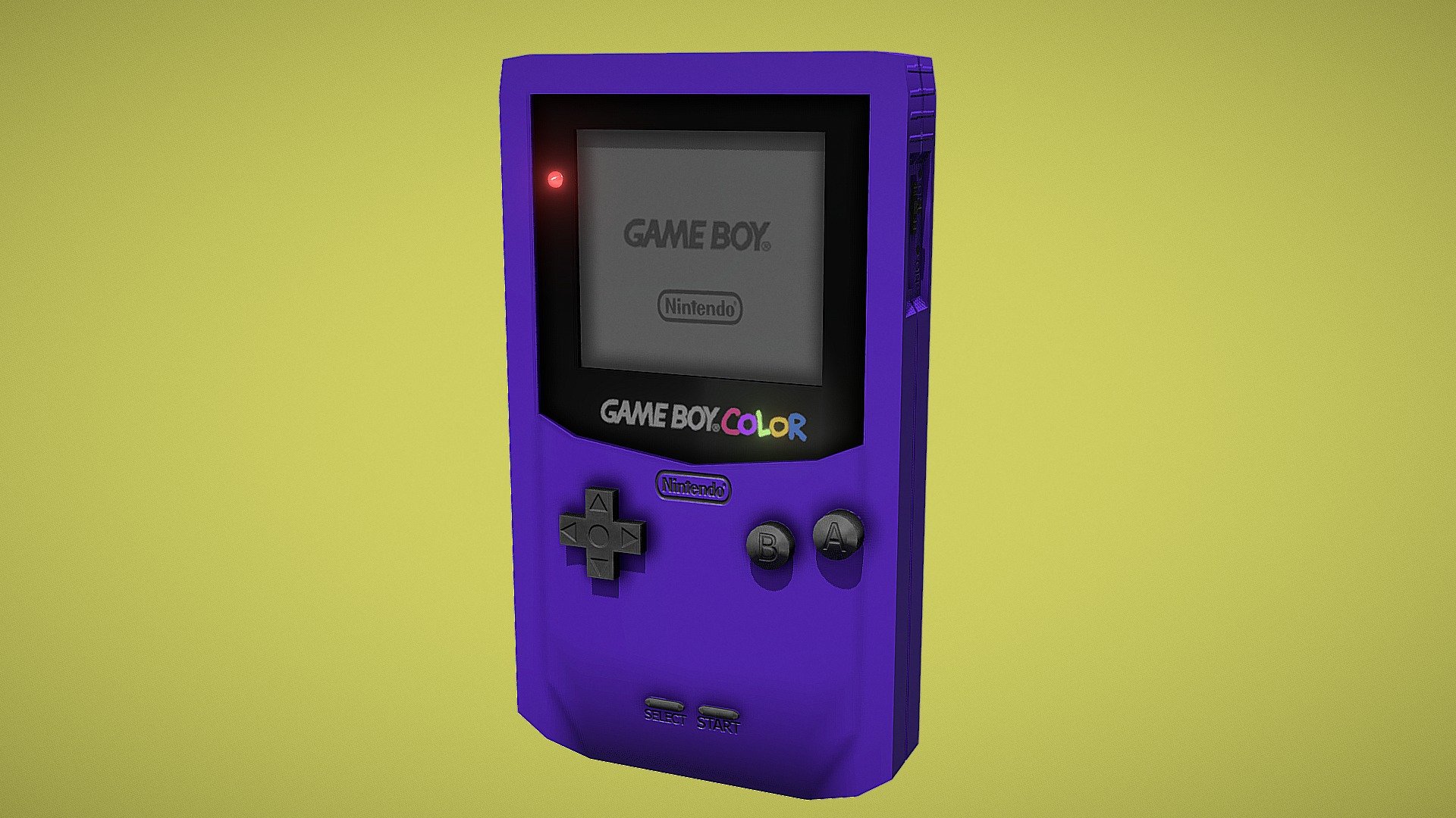 OBJECTS AND PROPS: GAMEBOY COLOR (REALISTIC) - 3D model by Nayo 3D ...