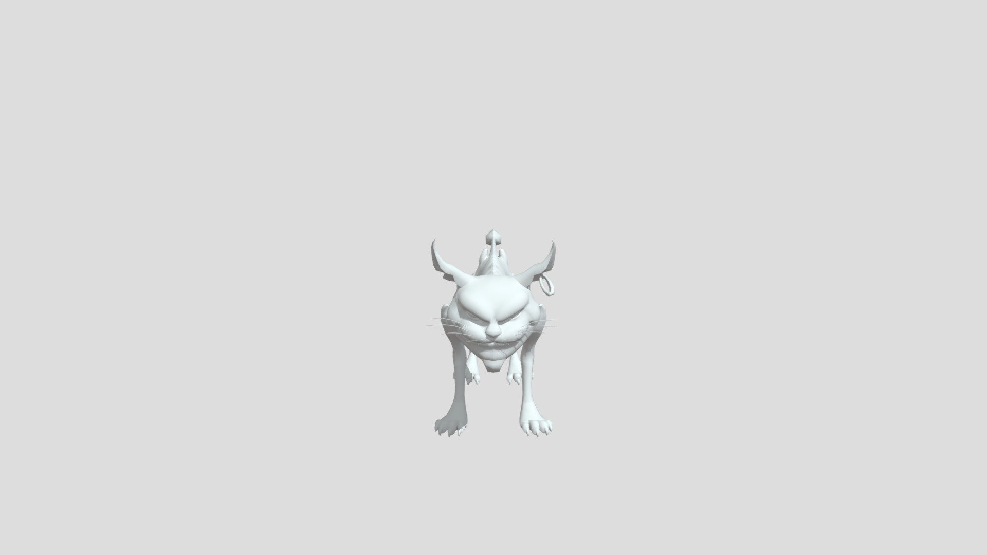 Чеширский Кот — Sketchfab embed 3D viewer