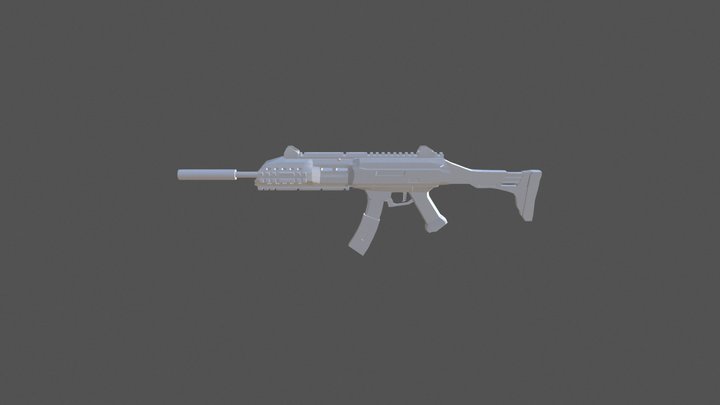 Scorpion EVO 3 A1 3D Model