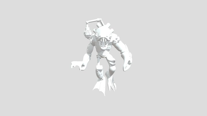 Deep Sea Mechanimal 3D Model