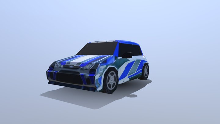 Ford Fiesta RS WRC – Gratis 3D-model STL