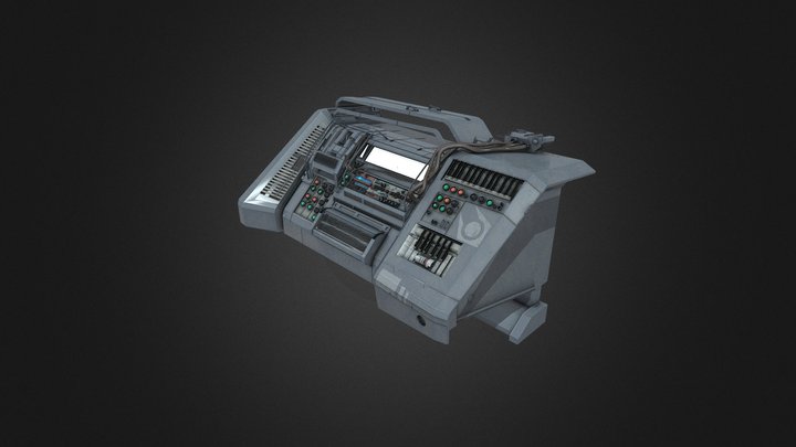 [HD] COMBINE CONSOLE – Modello 3D gratuito STL