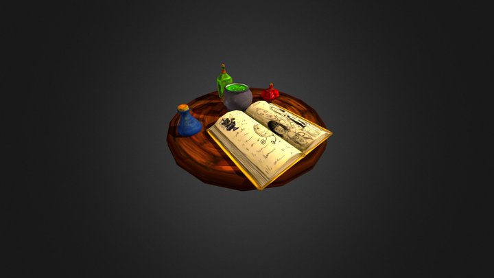 Alchemytable 3D Model