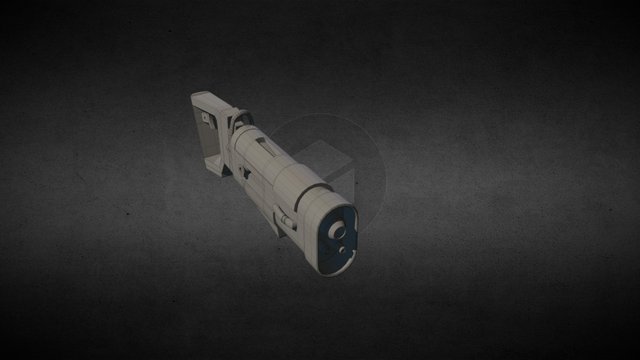 Gun Blaster 3D Model