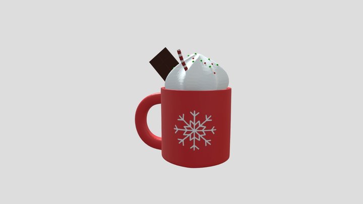 Festive Mug – Free 3D Model STL