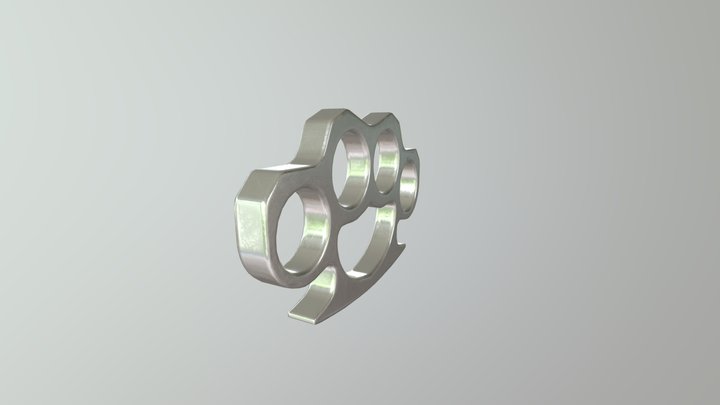 brass knuckles 3D Model