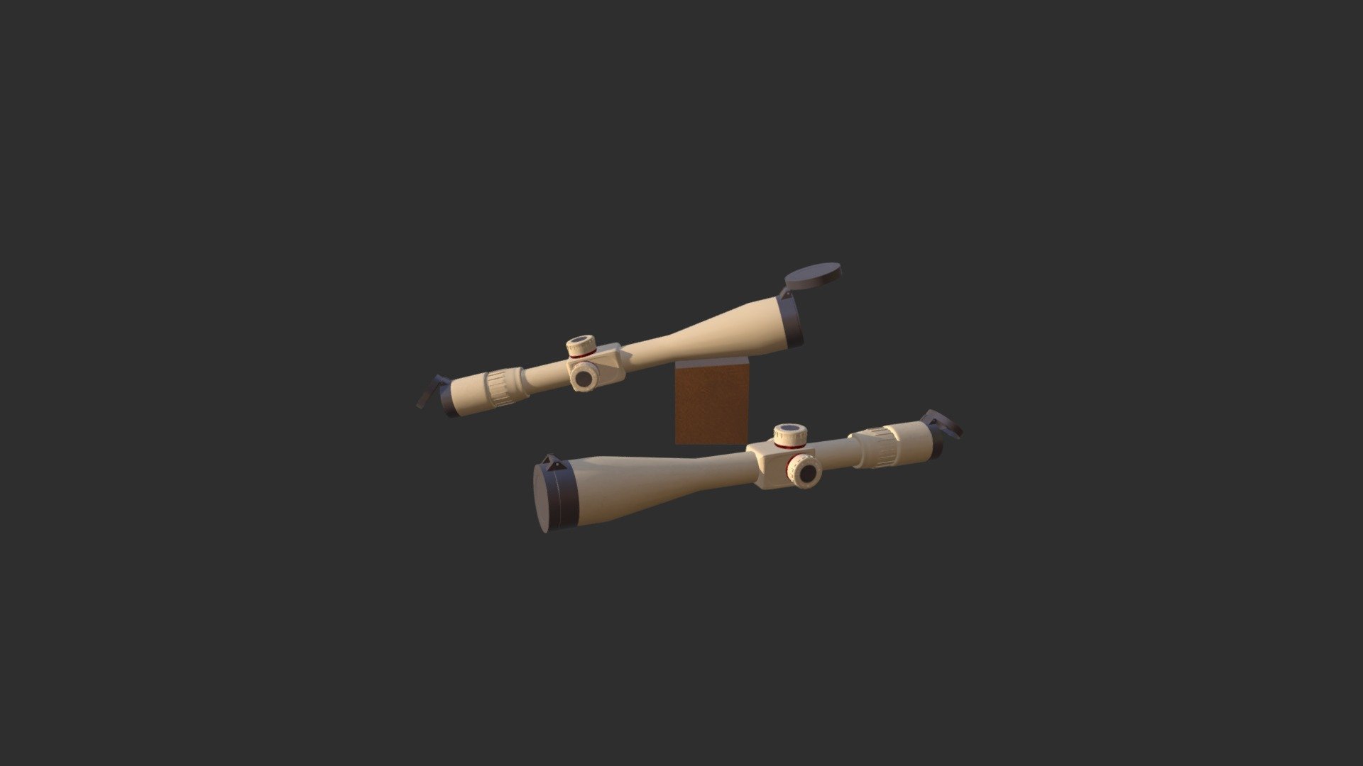 G2 6-24x50 FFP Rifle Scope Set - 3D model by SKY_18 [17b115f] - Sketchfab