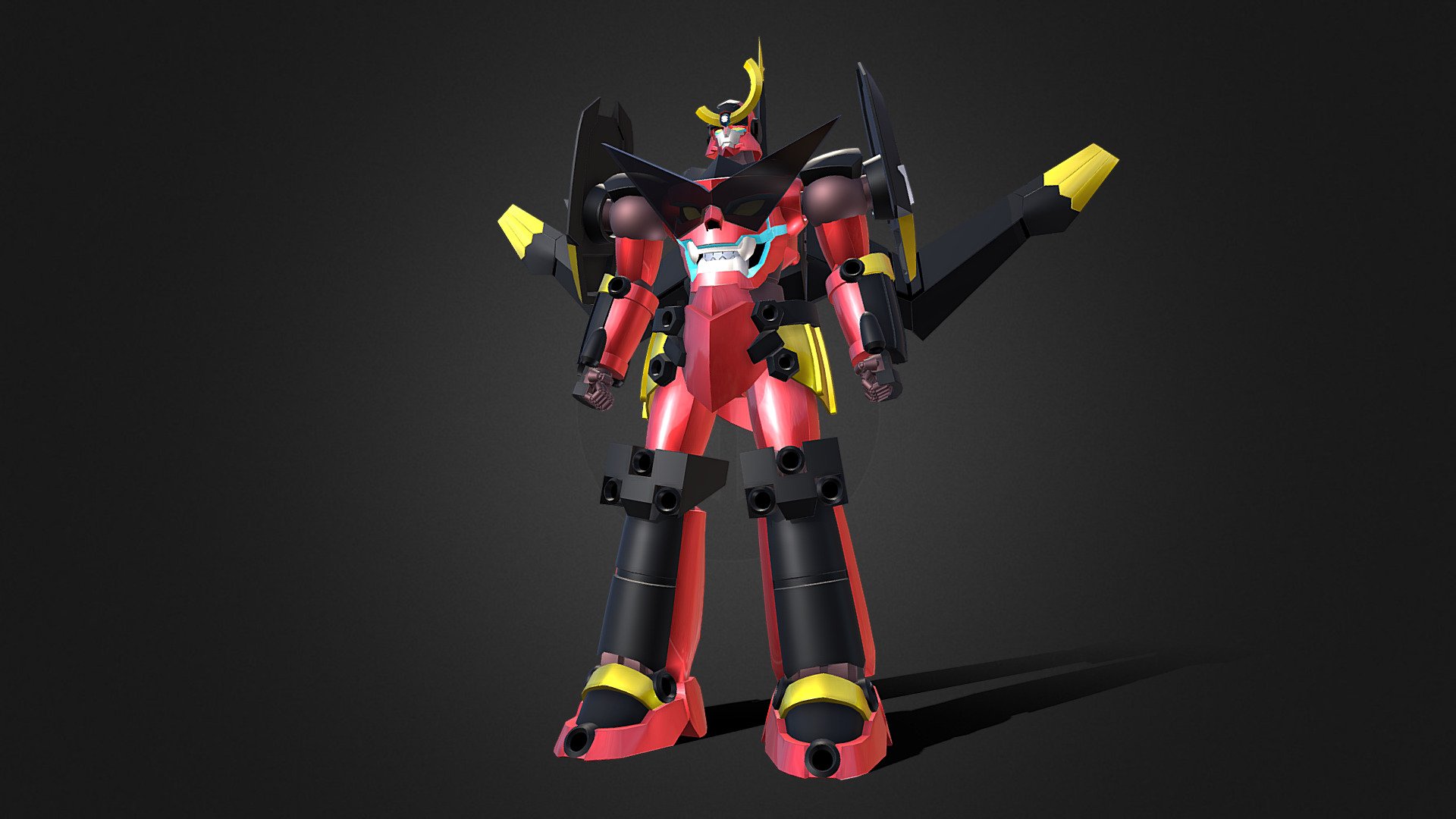 Simon - Tengen Toppa Gurren-Lagann : r/3Dmodeling