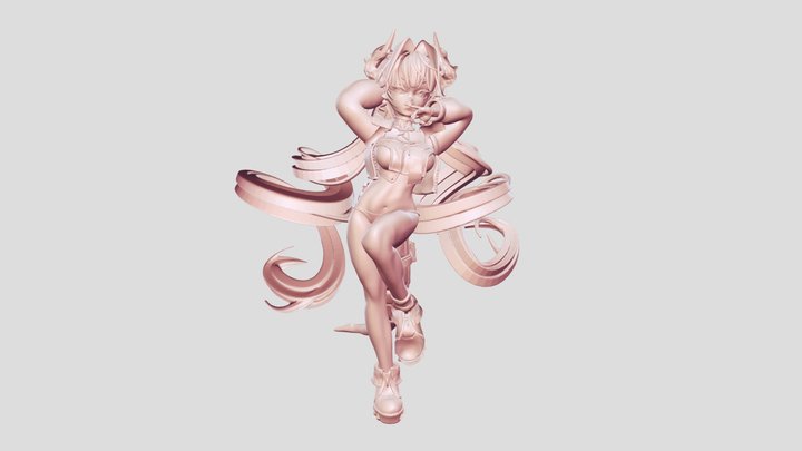yvonne 3D Model