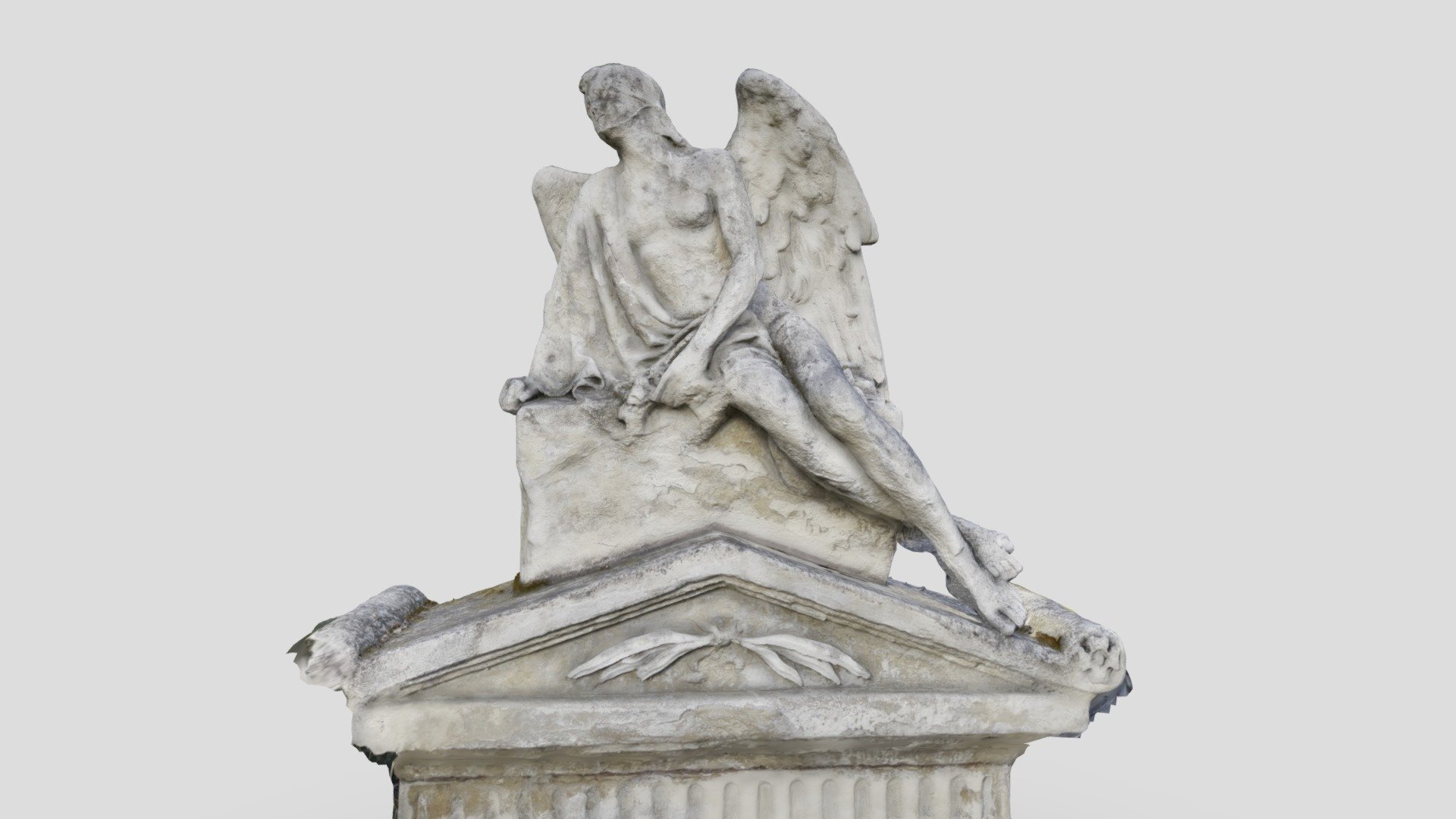 Friedhof St. Marx Statue