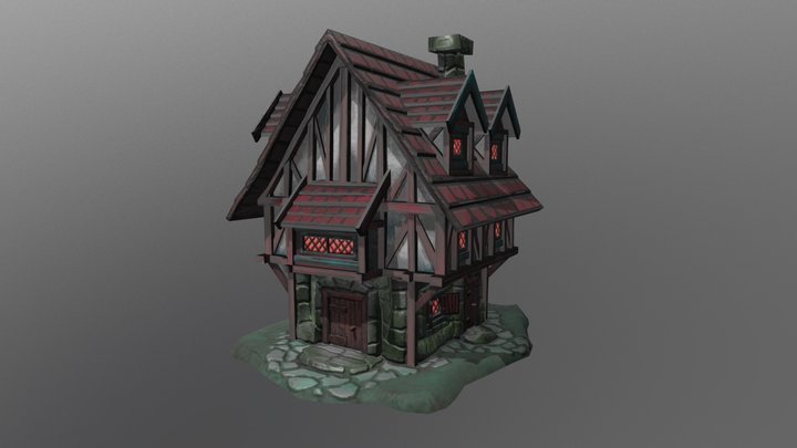 Medieval house 3D Model