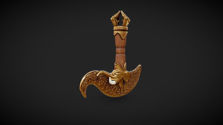 Samsara - Kartri offhand 3D Model