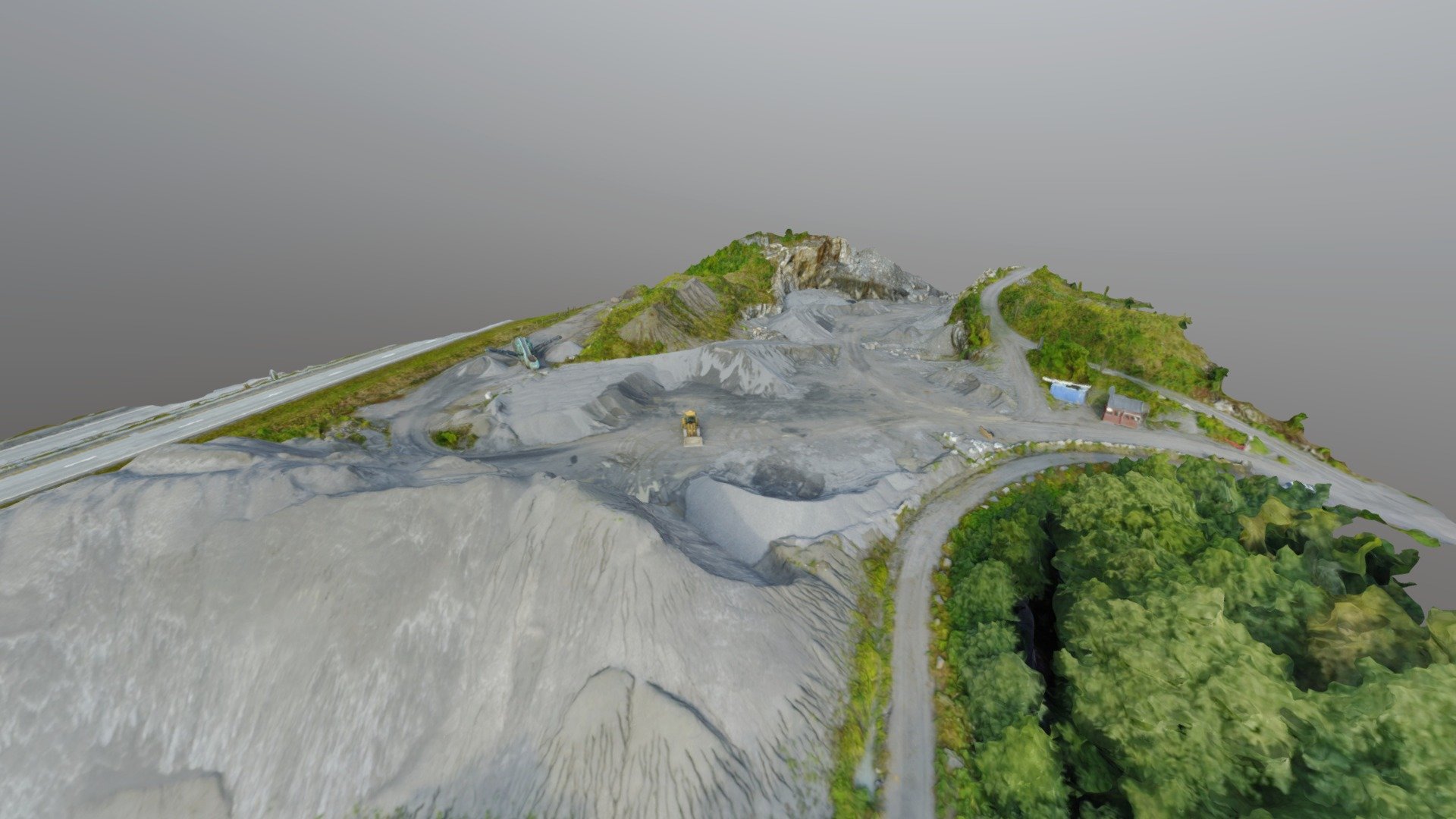 Lillesand Pukkverk Simplified 3d Mesh