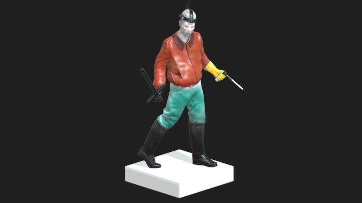 Streamer 3D Model