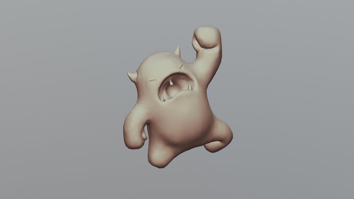 Peach Melvin 3D Model