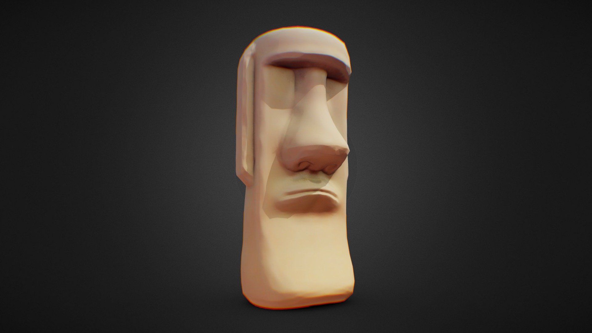 Moai Head Statue - Download Free 3D model by Batuhan13 [17b53ec ...