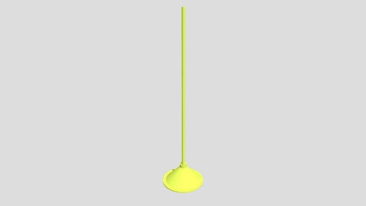 Soccer Slalom 3D Model