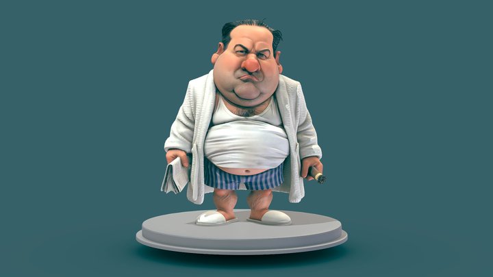 Tony Soprano 3D Model
