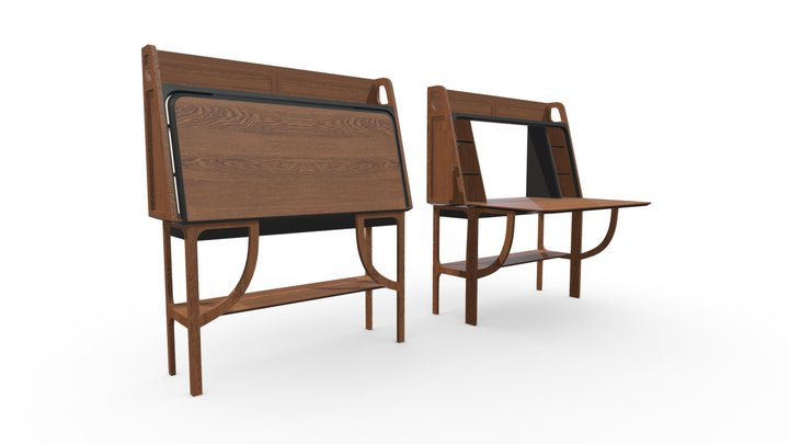 STOL LUBOV FEDOROVNY-2-2 3D Model