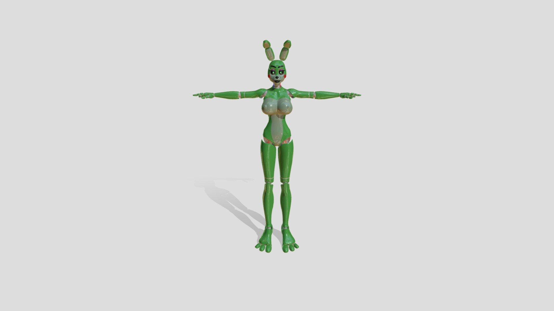 Springtrap - Download Free 3D model by kaidenb85 [17b8409] - Sketchfab