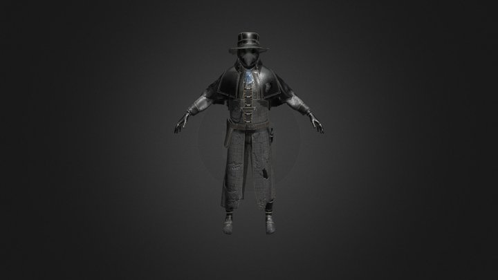 Plague Doctor 3D Model