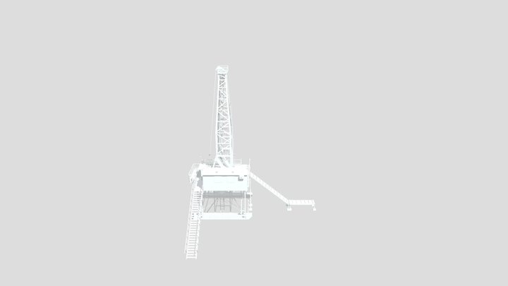 Drilling station 3D Model