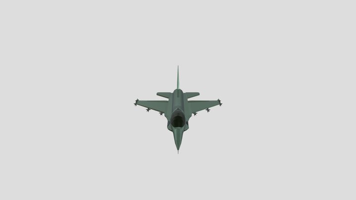 Airplan F16 3D Model